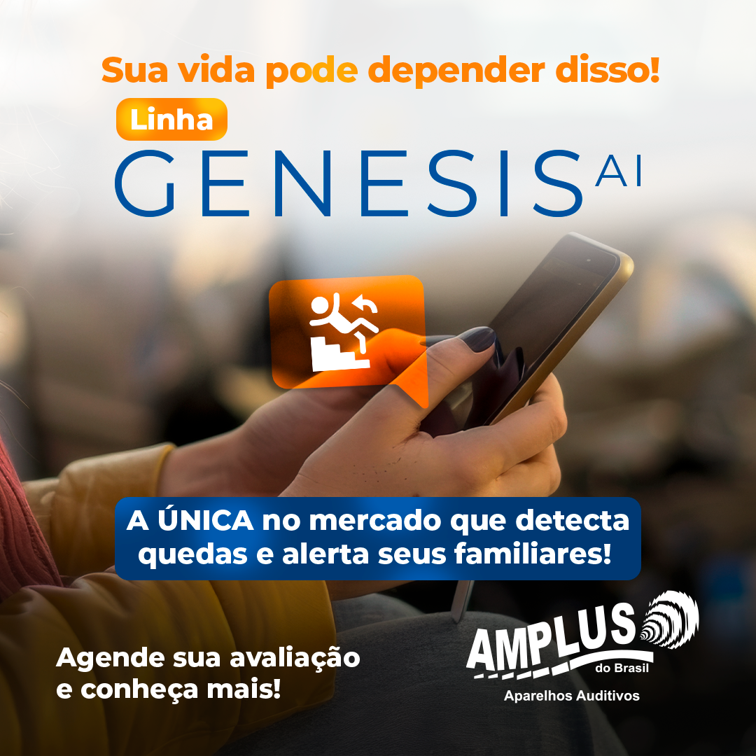 Quando o assunto é a sua segurança, a linha Genesis AI da Starkey é a nossa primeira opção!